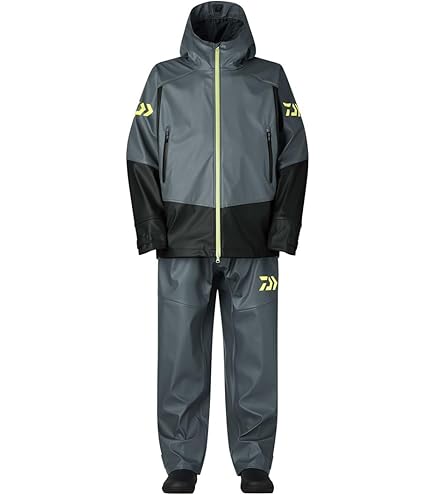 Amazon | [ダイワ] オーシャンレインスーツ DR-6025 ライトグレー 2XL